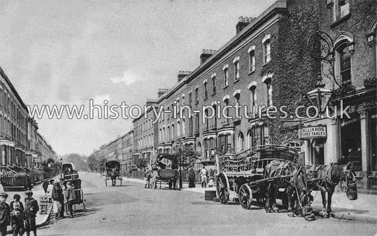 Pyrland Road, Canonbury, London, c.1906.